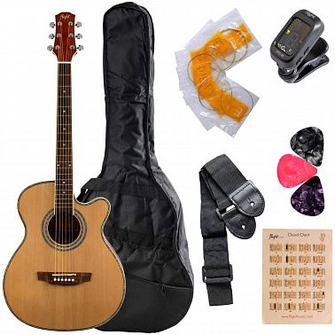 Гитарный набор FLIGHT F-230 NAT PACK