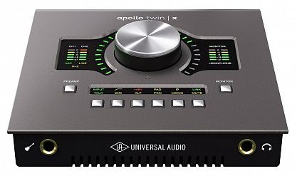 Universal Audio Apollo Twin X DUO USB Heritage Edition grey