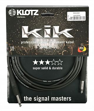 Иинструментальный кабель Klotz KIK3.0PPSW