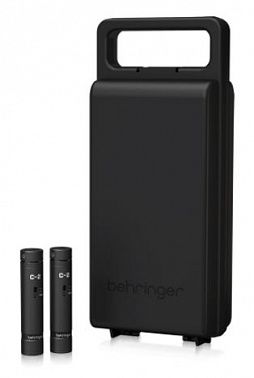 Подобранная пара микрофонов BEHRINGER C-2 DARK EDITION