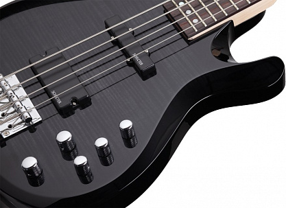 БАС-ГИТАРА SCHECTER C-4 DELUXE STBLK