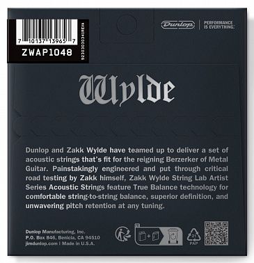 Струны DUNLOP ZWAP1048