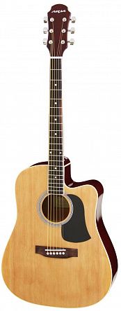 ЭЛЕКТРОАКУСТИКА ARIA AWN-15CE N (Уценка трещина по лаку на обечайке)