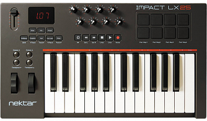 MIDI КЛАВИАТУРА NEKTAR IMPACT LX25