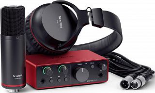 Студийный комплект FOCUSRITE Scarlett Solo Studio 4th Gen