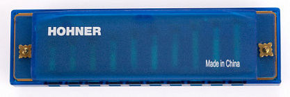 Губная гармоника HOHNER TRANSLUCENT BLUE