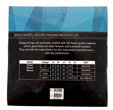 СТРУНЫ STAGG BA-4525-5S