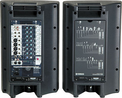 ЗВУКОУСИЛИТЕЛЬНЫЙ КОМПЛЕКТ YAMAHA STAGEPAS 500