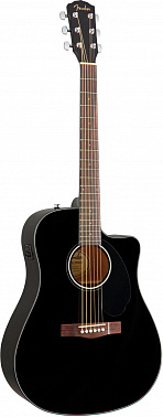 Электроакустика FENDER CD-60SCE Dread Black WN