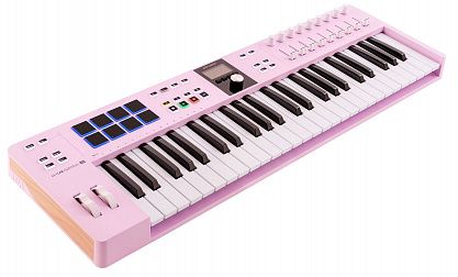 MIDI-клавиатура Arturia KeyLab Essential 49 mk3 Rose Quartz