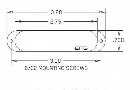 КОМПЛЕКТ ЗВУКОСНИМАТЕЛЕЙ EMG S SET BK