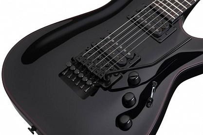 ЭЛЕКТРОГИТАРА SCHECTER BLACKJACK C-1 FR BLK