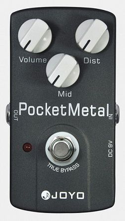 Педаль эффектов Joyo JF-35-Pocket-Metal-Dist