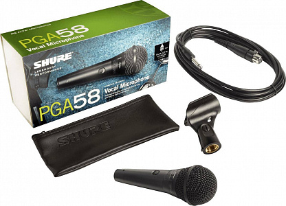 МИКРОФОН SHURE PGA58-QTR-E