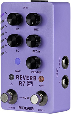 Педаль Mooer R7 Reverb X2
