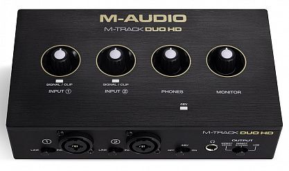 USB аудиоинтерфейс M-Audio M-Track Duo HD
