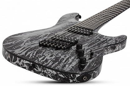 Электрогитара SCHECTER C-7 MULTISCALE SILVER MOUNTAIN