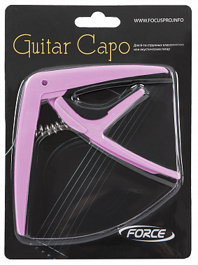 Каподастр FORCE CAPO PINK