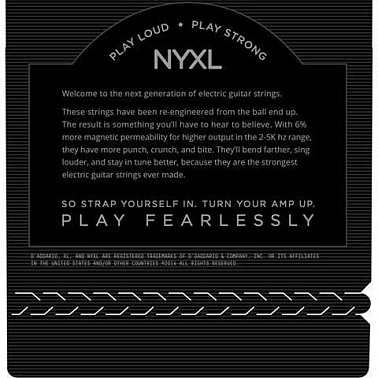 Струны D'ADDARIO NYXL0942