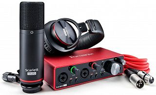 Комплект FOCUSRITE SCARLETT 2I2 Studio 3rd Gen (Уценка не комплект)