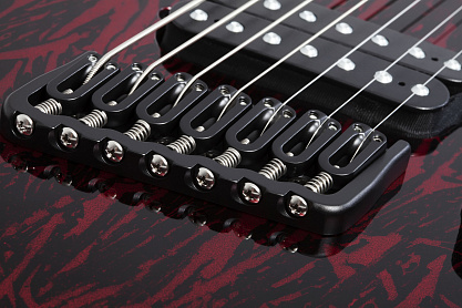SCHECTER C-7 MULTISCALE BLOOD MOON