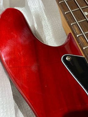 Бас-гитара STAGG SBJ-30 STF RED (Уценка трещины по лаку)