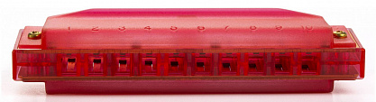 Губная гармоника HOHNER TRANSLUCENT Red