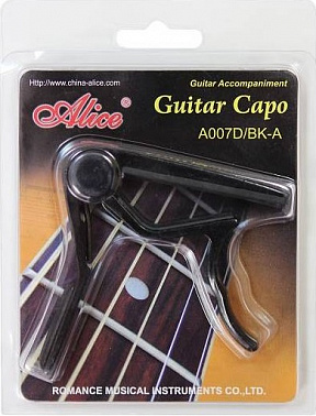 Каподастр ALICE A007D/BK-A