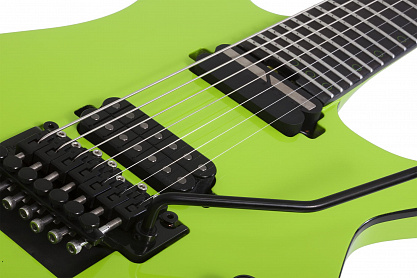 Электрогитара SCHECTER KEITH MERROW KM-7 FR S MK-III HYBRID LAMBO GREEN