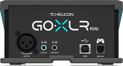 Аудио интерфейс для стримеров TC HELICON GO XLR MINI