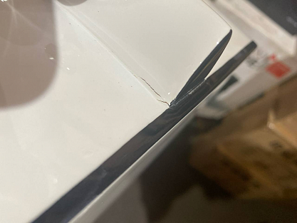 ГИТАРА АКУСТИЧЕСКАЯ MARTINEZ FAW-702 WHITE (трещина ЛКП)