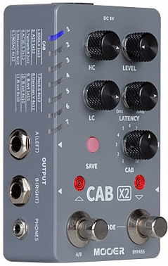 Эмулятор кабинета MOOER Cab X2