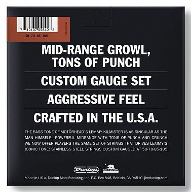 Струны Dunlop LKS50105 Lemmy