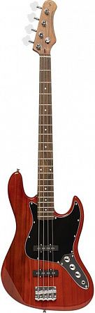 Бас-гитара STAGG SBJ-30 STF RED (Дефект лака трещины)