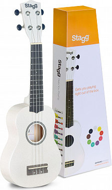Укулеле STAGG US-WHITE
