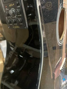 Электроакустическая гитара ARIA ADW-01CE BK (Уценка)