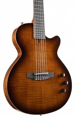 Электроклассическая гитара Cort Sunset-NC-DLX-TSB-WBAG