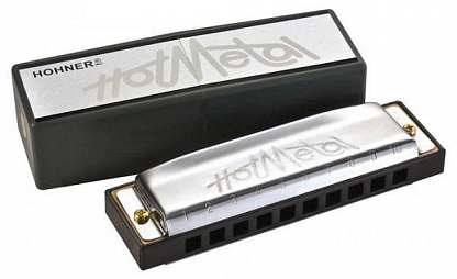Губная гармошка HOHNER Hot Metal C (M57201X)