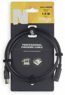 FireWire КАБЕЛЬ STAGG NCC1,5FW8FW6