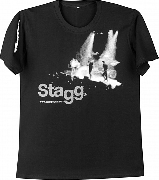 Футболка STAGG T-SHIRT BK