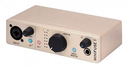 Аудиоинтерфейс Arturia MiniFuse 1 Champagne