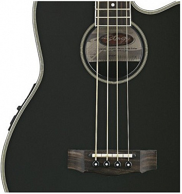 ЭЛЕКТРОАКУСТИЧЕСКАЯ БАС-ГИТАРА STAGG AB1006CE-BK