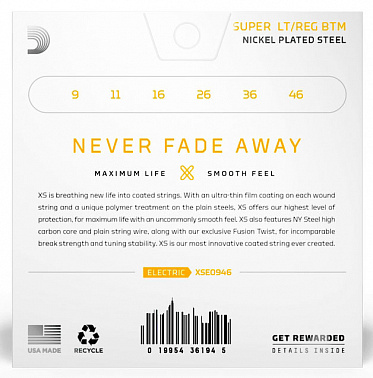 Струны D'ADDARIO XSE0946