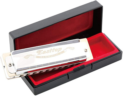 Диатоническая губная гармошка EASTTOP T008 A