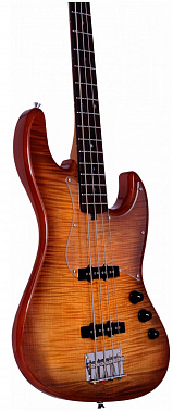 Бас-гитара KEIPRO KJB-Deluxe-R HTHB + bag