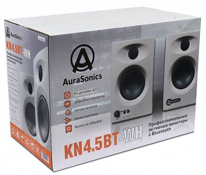 Мониторы AuraSonics KN4.5BT-WH (пара)