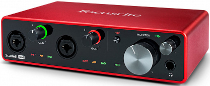 Аудиоинтерфейс FOCUSRITE SCARLETT 4I4 3rd Gen