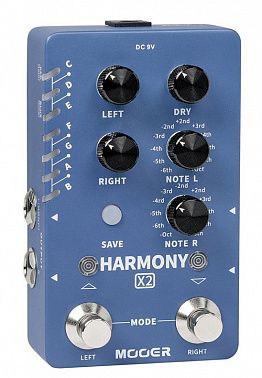 Педаль эффектов Mooer M729 Harmony x2