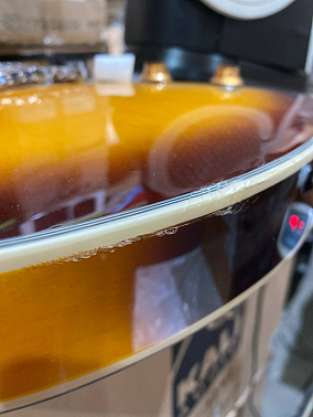 ПОЛУАКУСТИЧЕСКАЯ ГИТАРА ARIA TA-CLASSIC BS (Уценка трещина по ЛКП на верхней деке и пятке грифа)