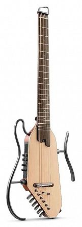 Трансакустическая гитара Donner Hush-I Pro Natural Spruce